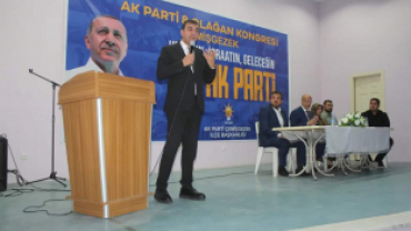 BAŞKAN İBRAHİM ENES SOMYÜREK AK PARTİ İLÇE BAŞKANLIĞI KONGERESİNE KATILDI