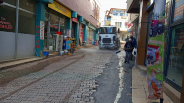 Çemişgezek Belediyesinden hafta sonu mesaisi