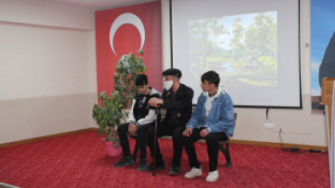 BAŞKAN SOMYÜREK İSTİKLAL MARŞI'NIN KABULÜ PROGRAMINA KATILDI